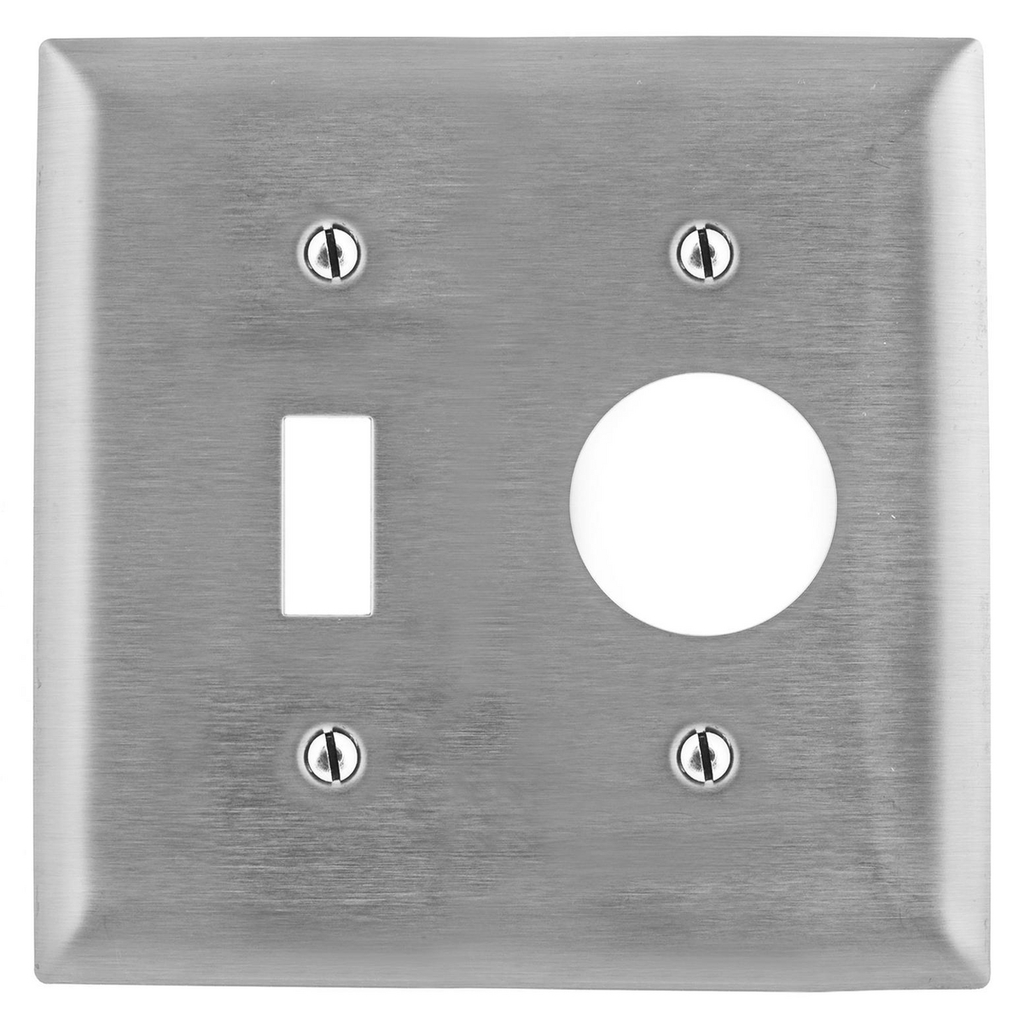 Product image for HWDK SS17 WALLPLATE, 2-G, SW/1.40",
