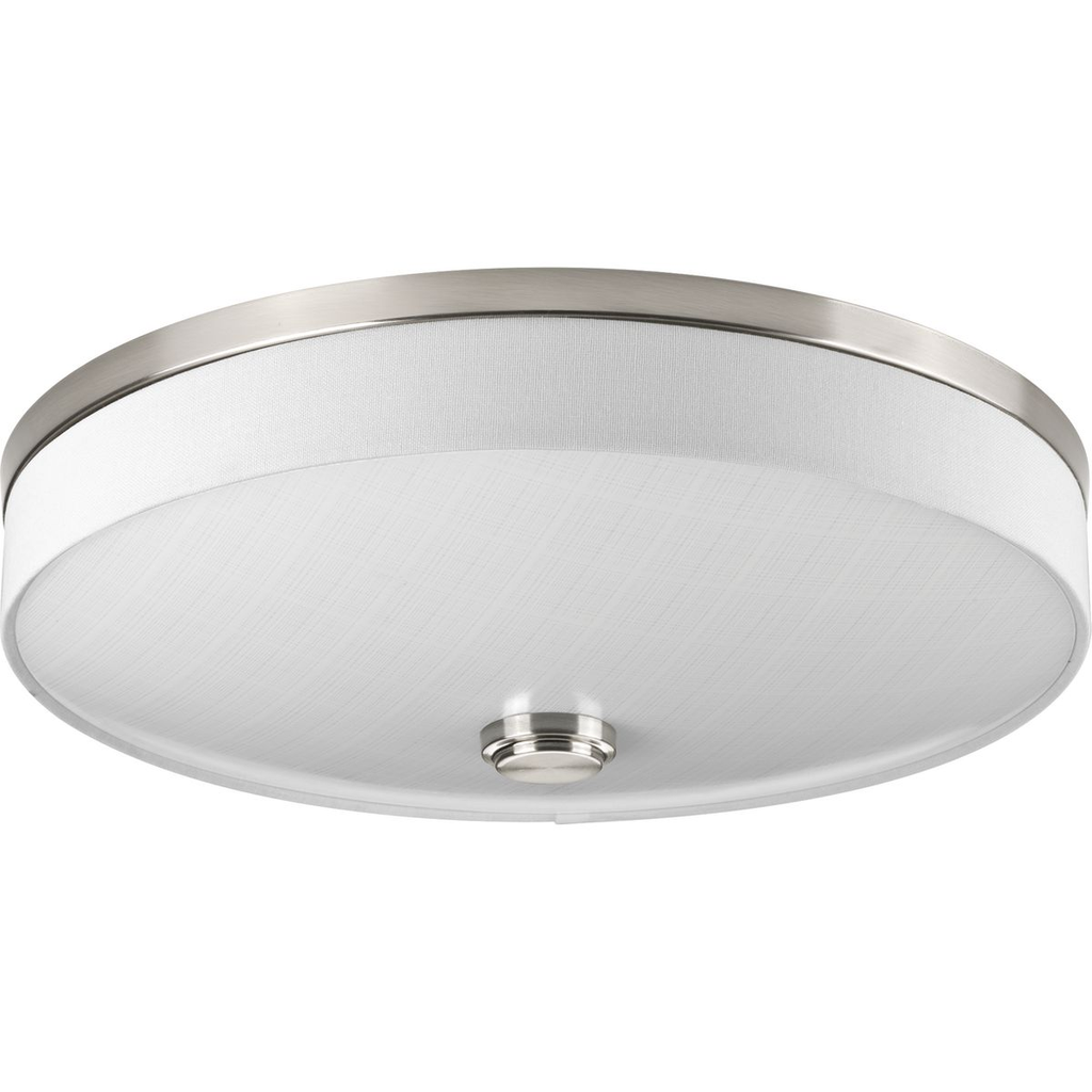 Product image for Progress P3611-0930K9 Weaver LED Collection Two-Light LED 16" Flush Mount
