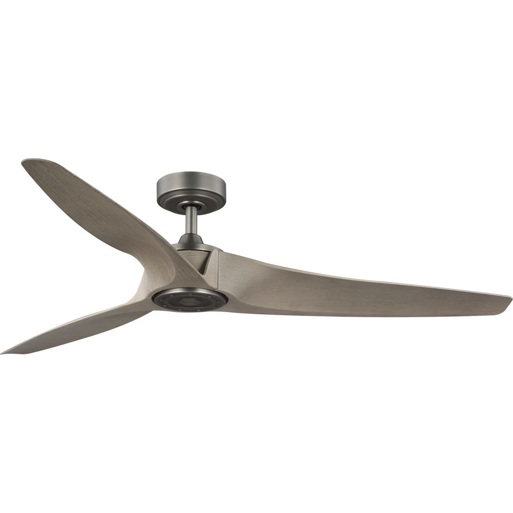 Product image for Progress P250069-081 Manvel Collection 60-Inch Three-Blade DC Motor Transitional Ceiling Fan Antique Wood