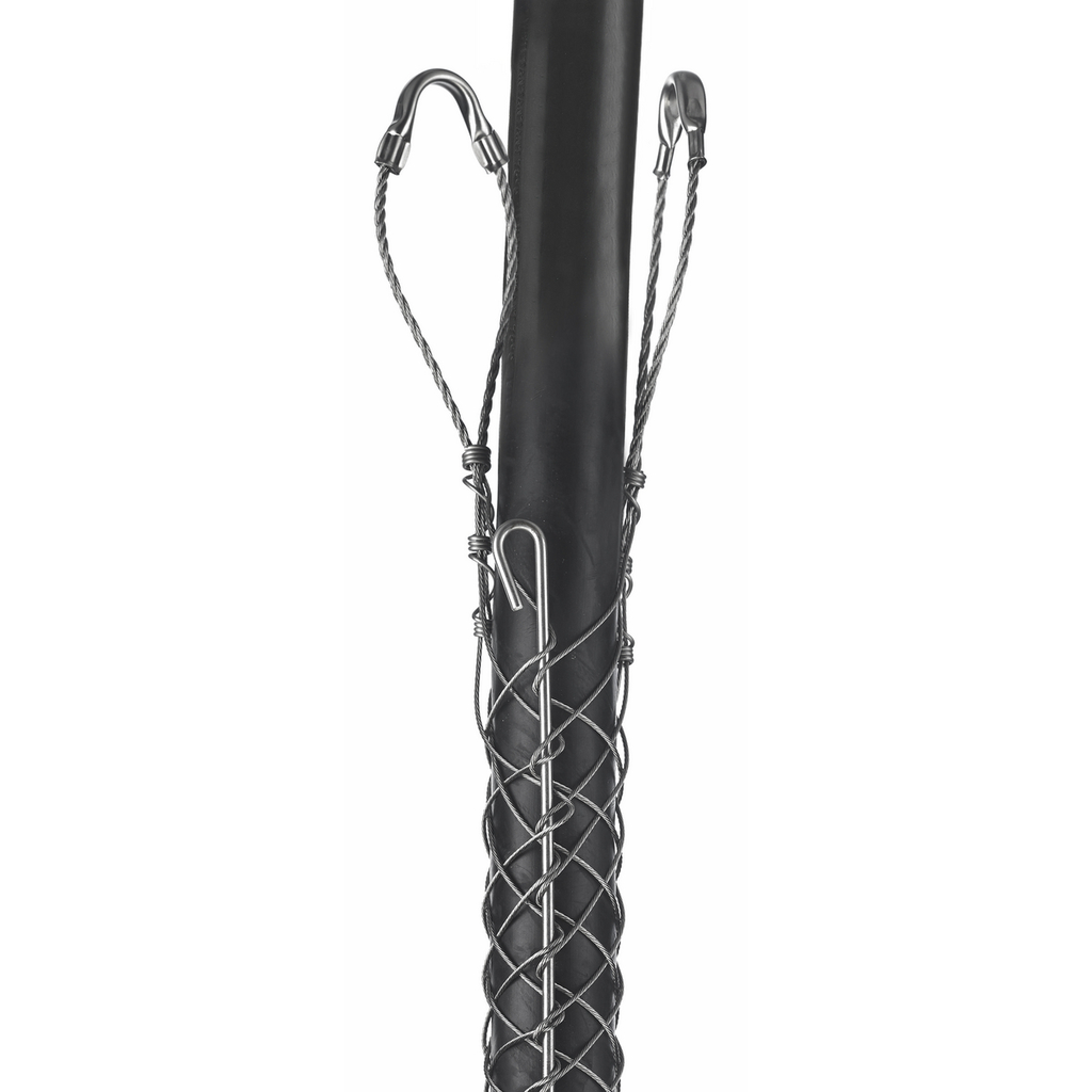Mayer-DDS-Support Grips, Double Eye, Single Weave, Split Mesh, Rod Closing, Stainless Steel, 2.50-2.99"-1