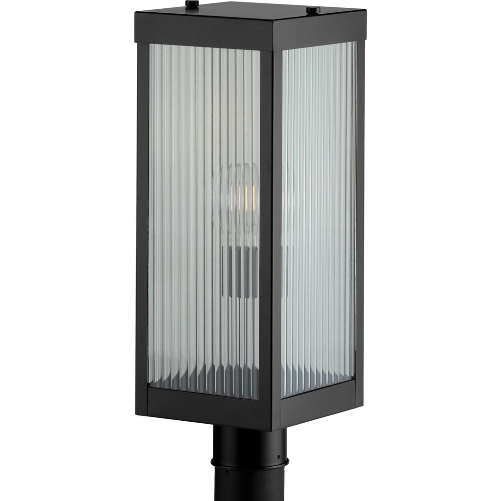 Product image for Progress P540024-031 Felton Collection Black One-Light Post Lantern