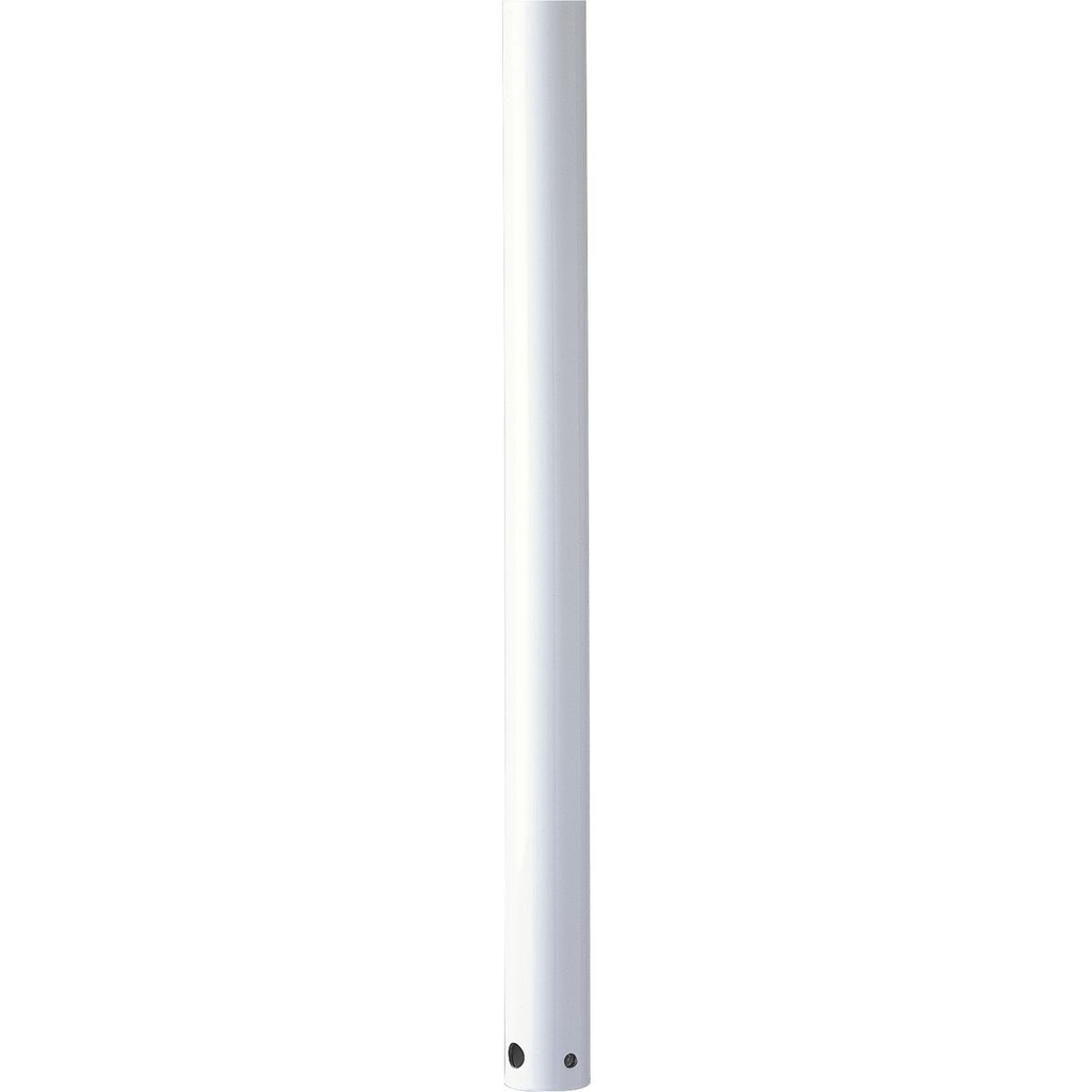 Product image for Progress P2605-28 AirPro Collection 24 In. Ceiling Fan Downrod in White