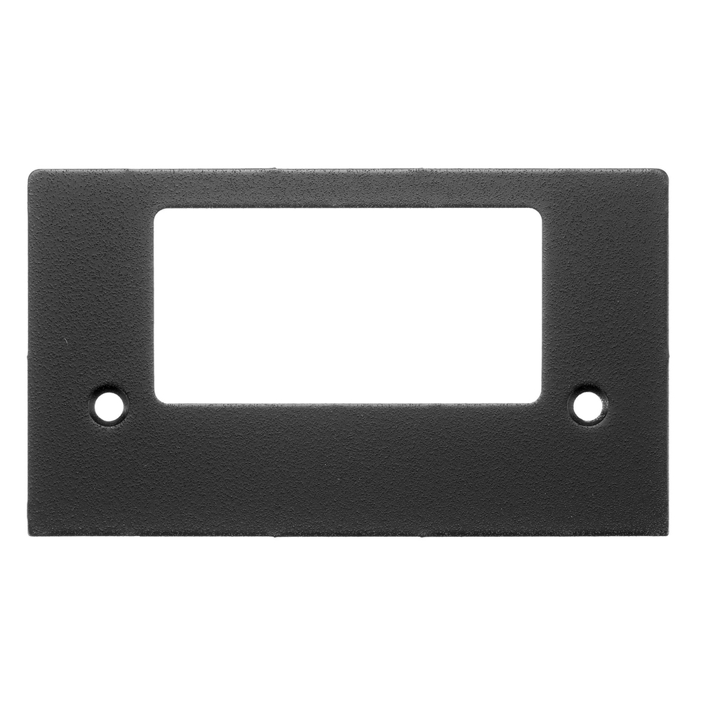 Product image for Hubbell SS2309SLBKA PEDESTAL FACE PLT, GFCI, BK