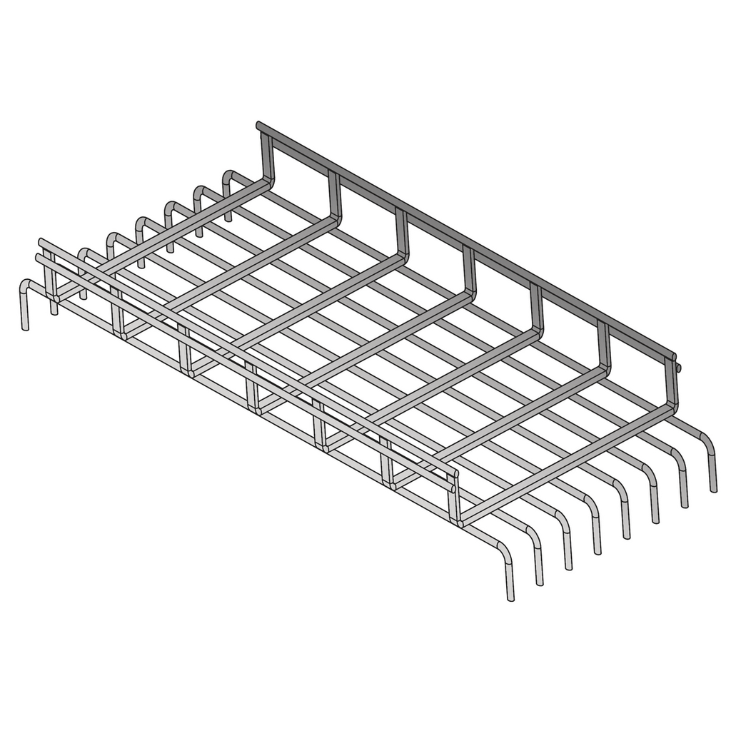 Product image for HPW HBTU041248 WB,TRAY,UNFLR,4"Hx12