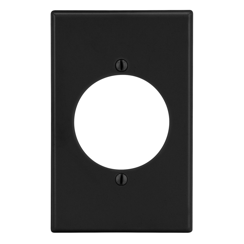 Product image for HWDK P724BK WALLPLATE, 1-G, 2.15" O