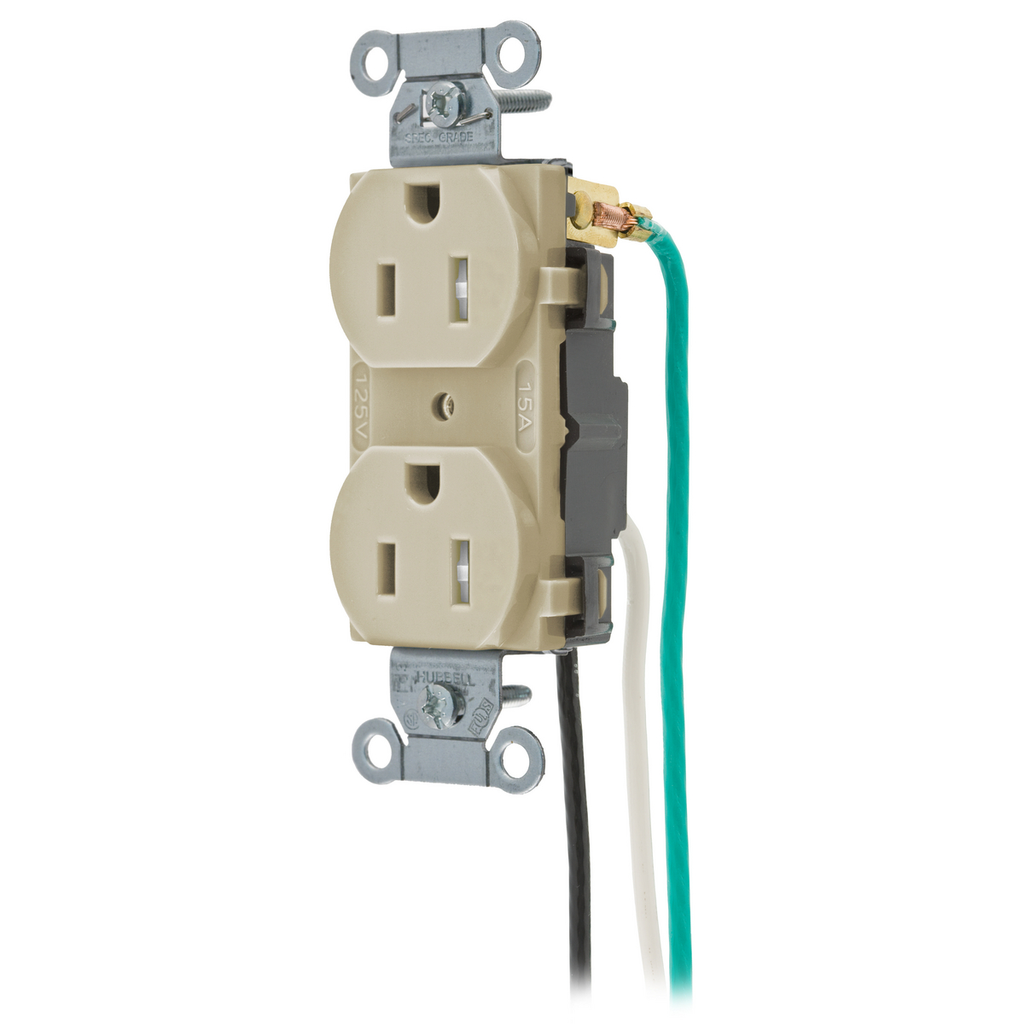 Product image for HUBWIR CR15ITRP1 CR15ITR W/ 8 IN. SOLID LEADS