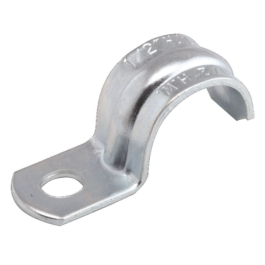 Mayer-DDS-1 in. Rigid/IMC 1-Hole Push-On Strap-1