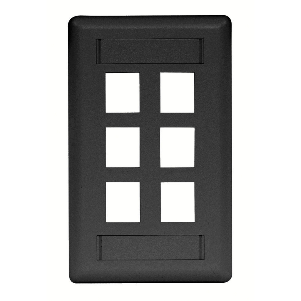 Product image for HWDK IFP16BK PLATE, WALL,FLUSH,1-G,