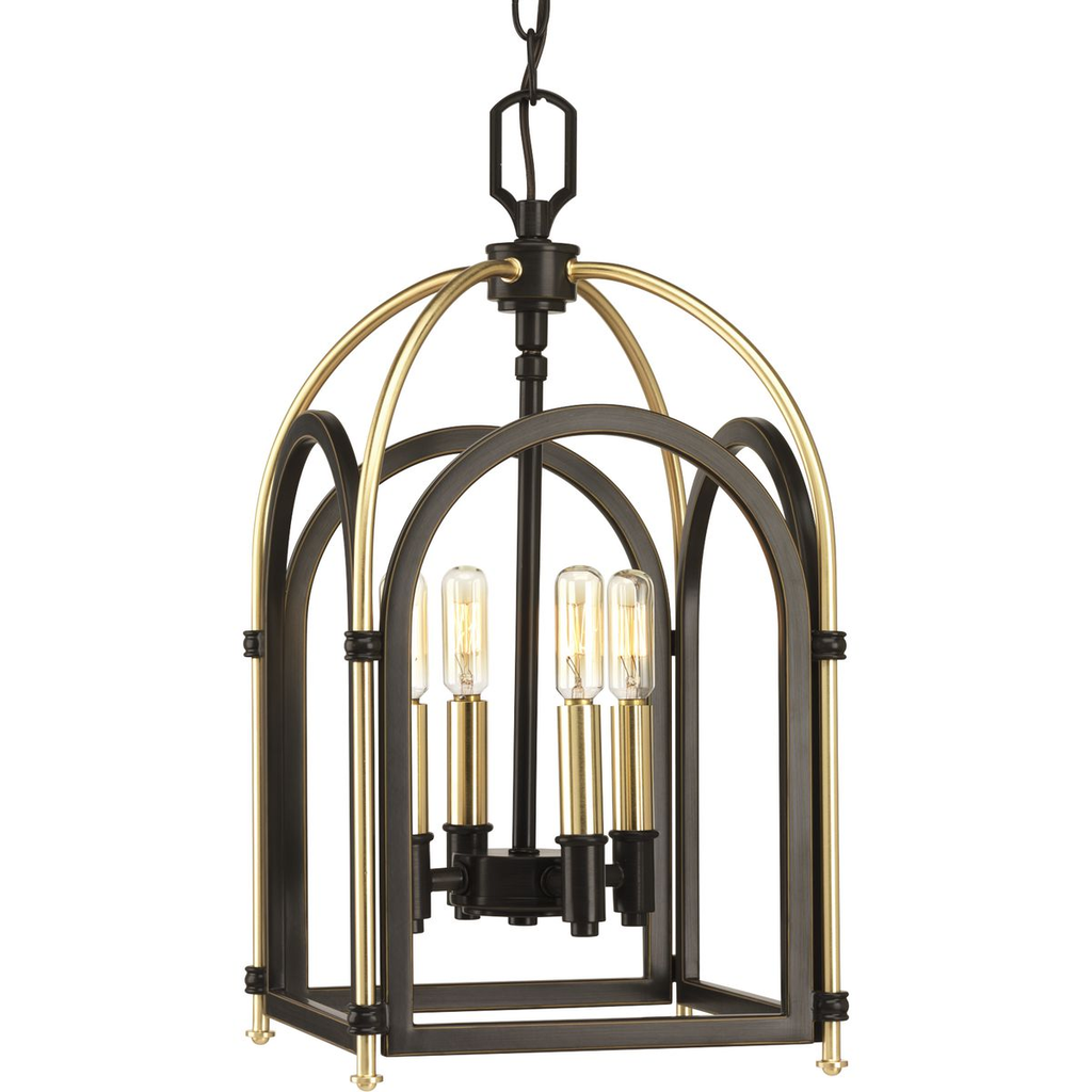 Product image for Progress P500038-020 Westfall Collection Four-light Small Foyer Pendant