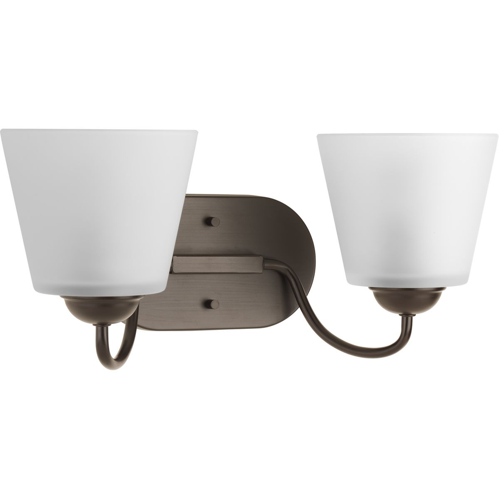Product image for Progress P2128-20 Arden Collection Two-Light Bath & Vanity