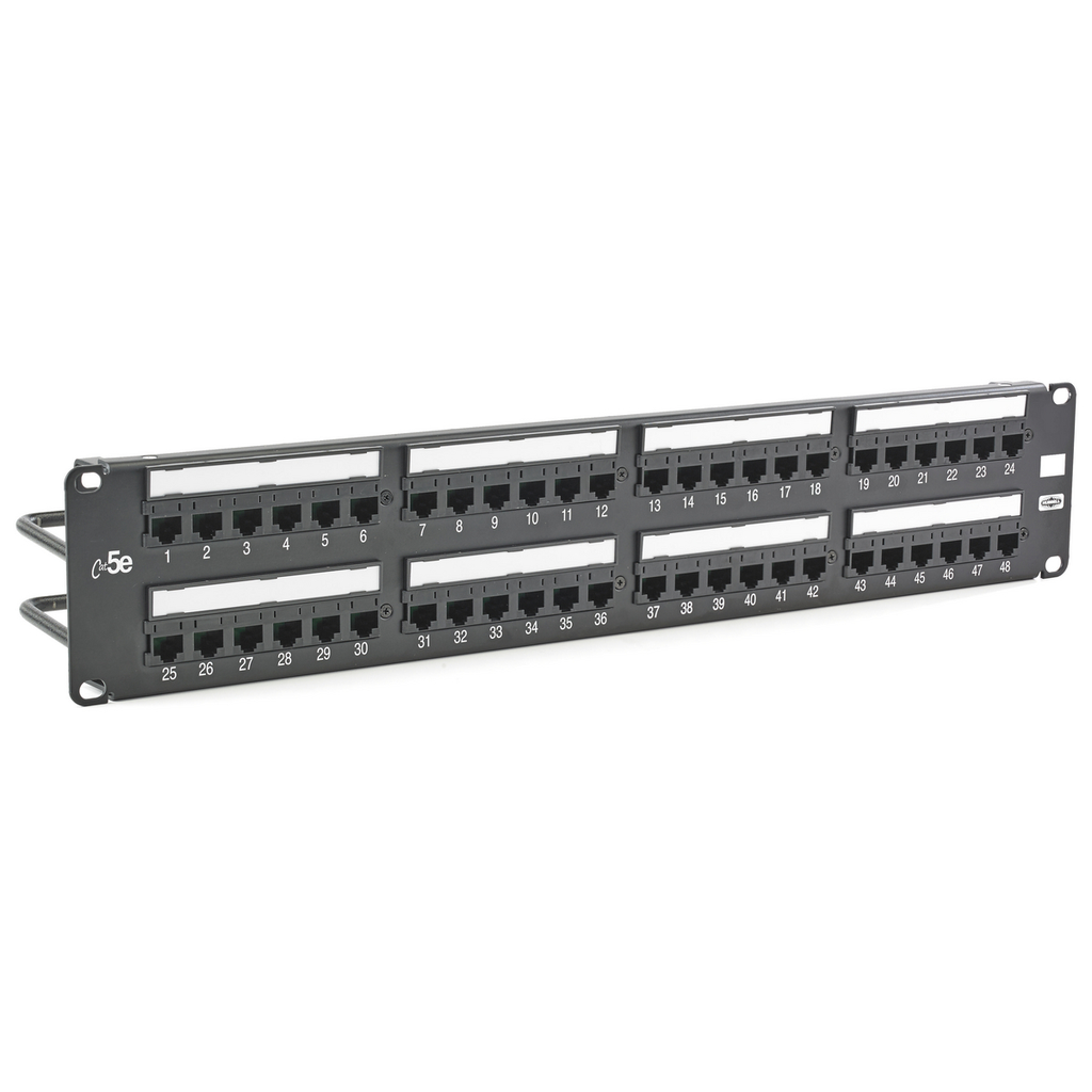 Product image for HCI HP5E48W P-PANEL, CAT5E,48 PORT,