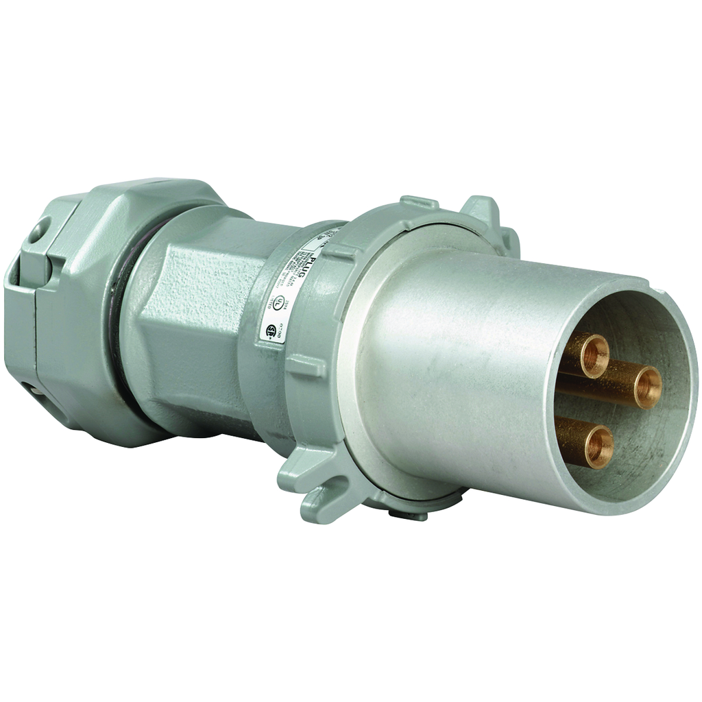 Product image for Killark VP204513 200A 4 Pole 4 Wire Plug Assembly