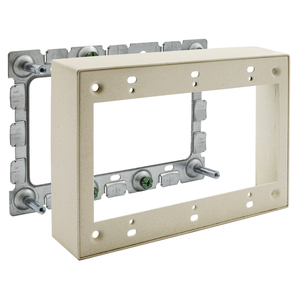 Mayer-DDS-Metal Raceway Extension Box, 3-Gang, HBL500/700/750-1