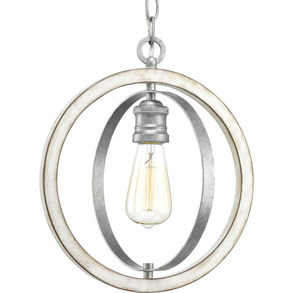 Progress P500092-141 Conestee Collection One-Light Galvanized Finish Farmhouse Pendant Light Product image for Progress P500092-141 Conestee Collection One-Light Galvanized Finish Farmhouse Pendant Light