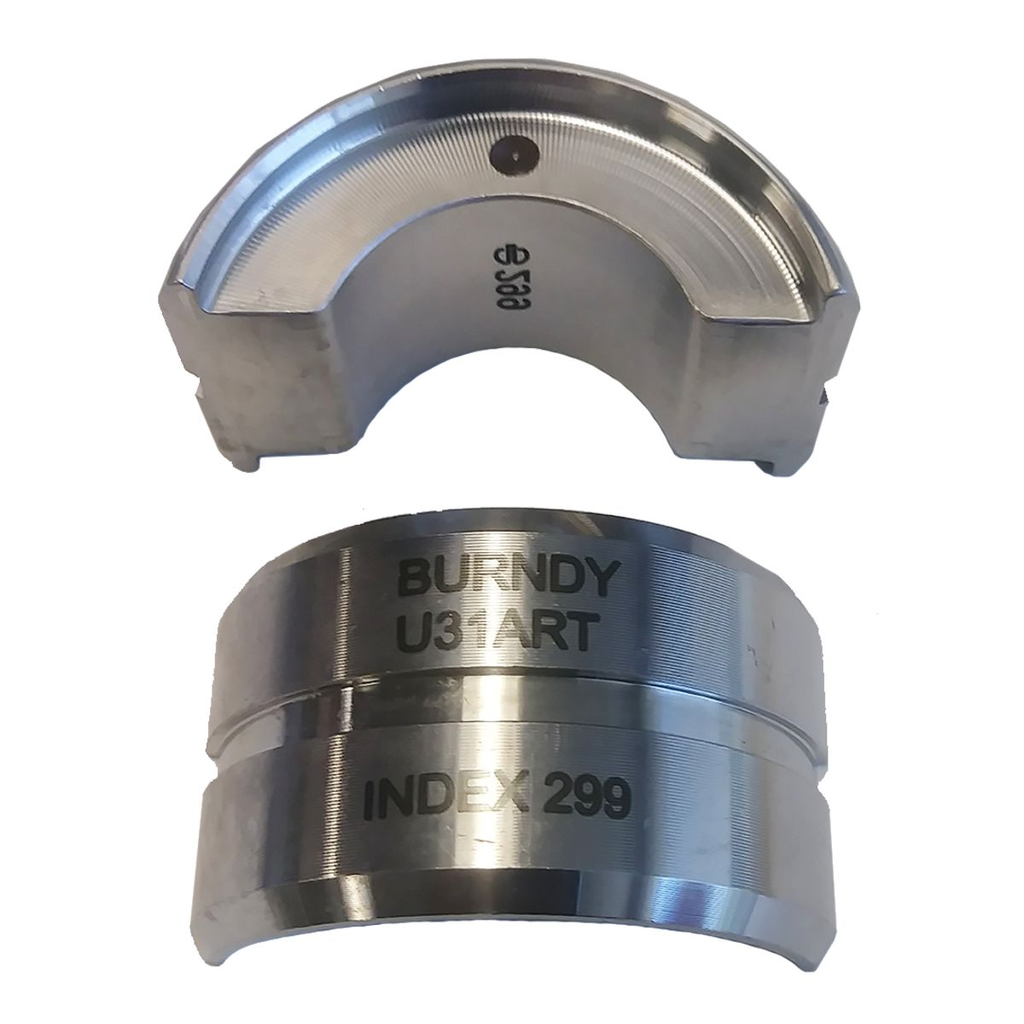 Product image for Burndy U31ART Stainless Steel U Die, Brown, Index 299