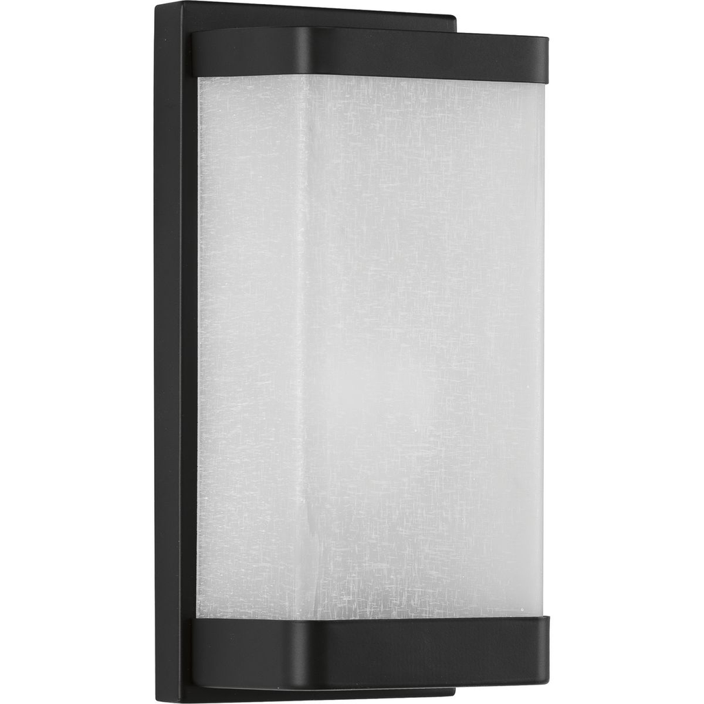 Product image for Progress P710072-031 One-Light Linen Glass Wall Sconce