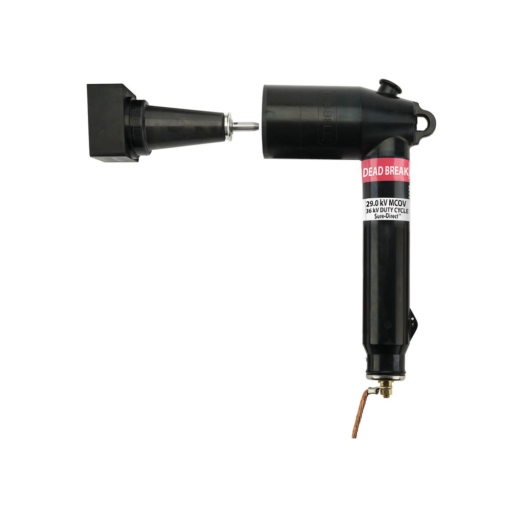 Product image for CHANCE 635EDA244 ELBOW ARRESTER,DEA