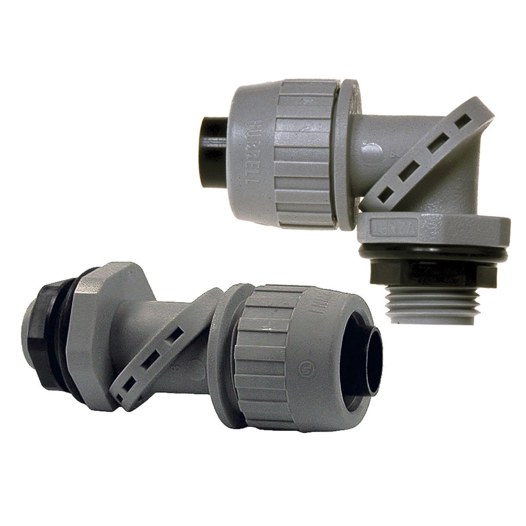 Product image for RACO 4733-8 CONN LQTGHT SWVL 90DEG