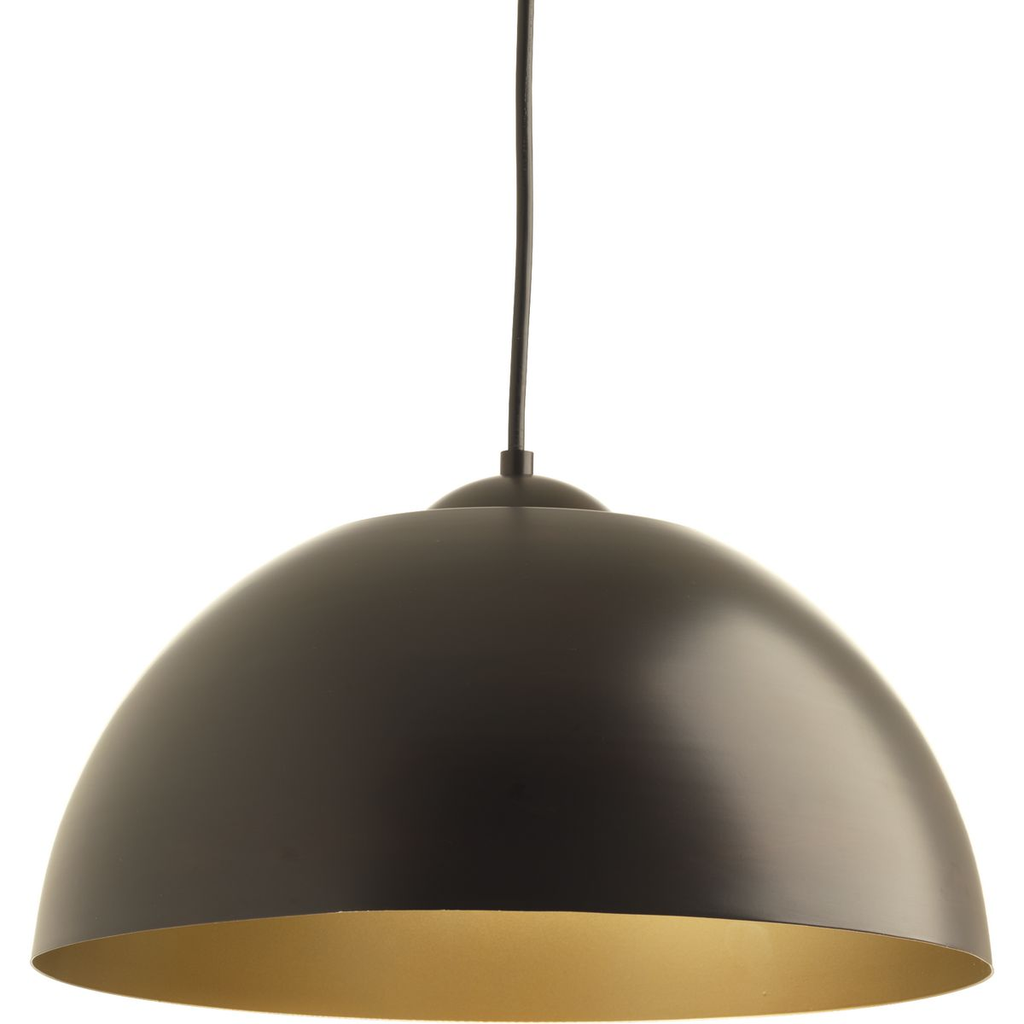 Progress P5341-2030K9 Dome Collection One-Light LED Pendant Product image for Progress P5341-2030K9 Dome Collection One-Light LED Pendant