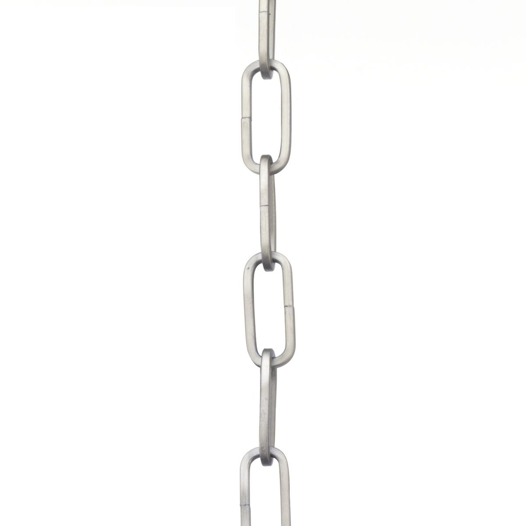 Product image for Progress P8755-141 48-inch 9-gauge Galvanized Finish Square Profile Accessory Chain