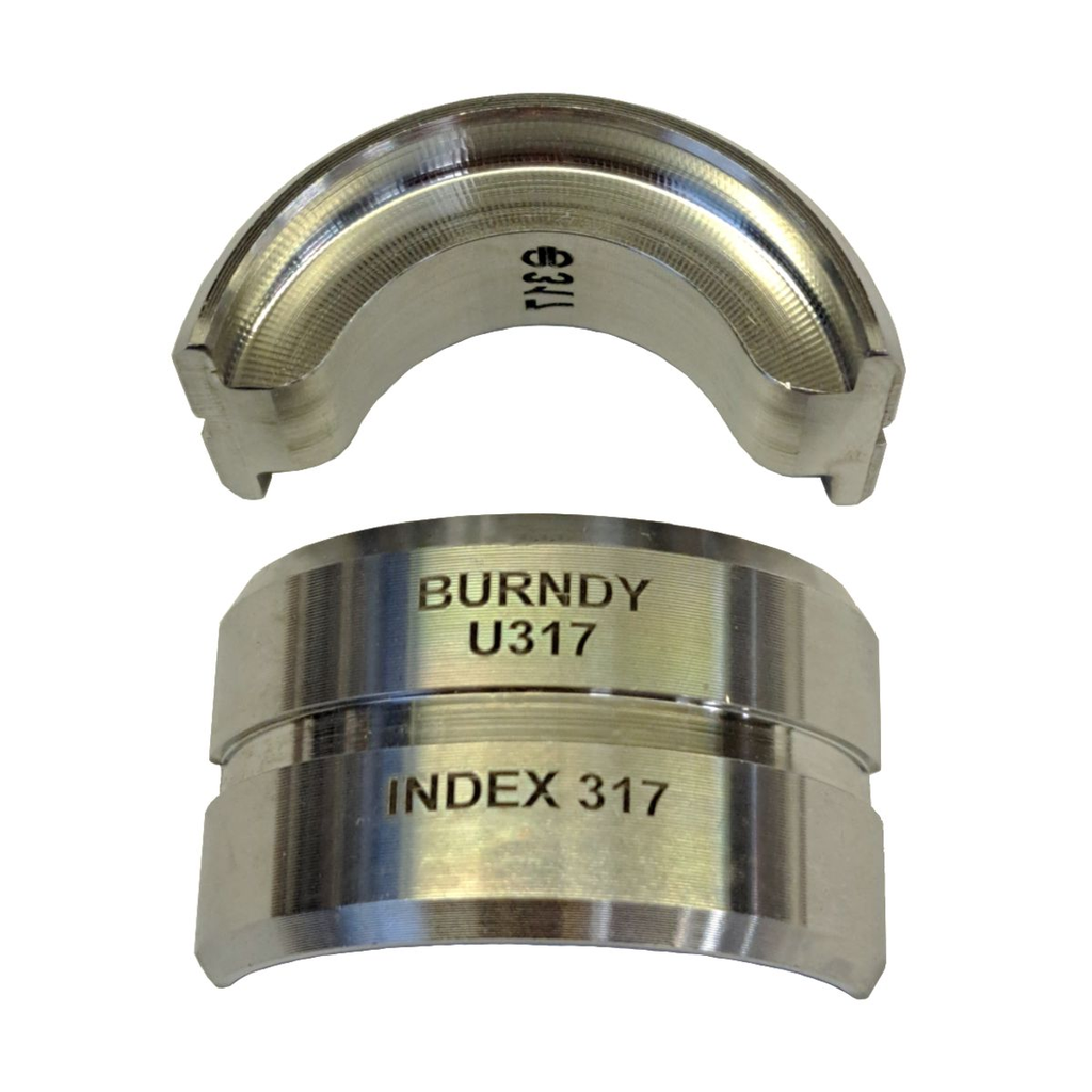 Product image for Burndy U317 Stainless Steel U Die, Index 317, 426