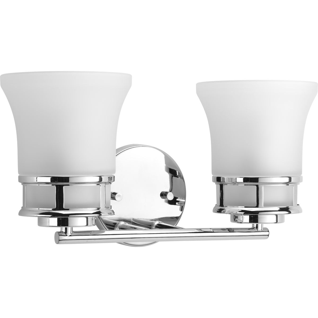Product image for Progress P2147-15 Cascadia Collection Two-Light Bath & Vanity