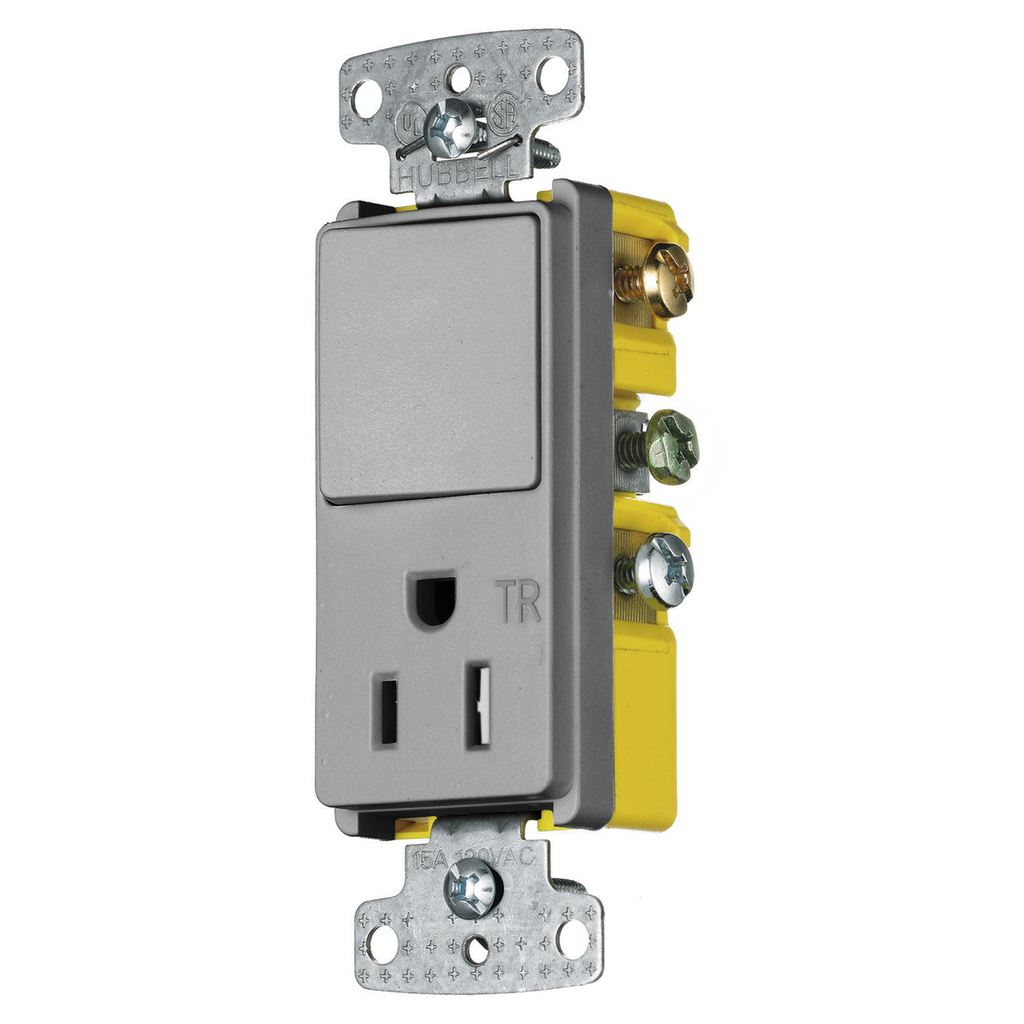 Product image for HCI RCD108GYTR COMBO DEC, 15A SP&15
