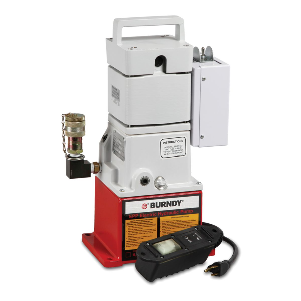Product image for Burndy EPP10 Pump, 10K psi, 1/2 HP, 115V AC/60Hz