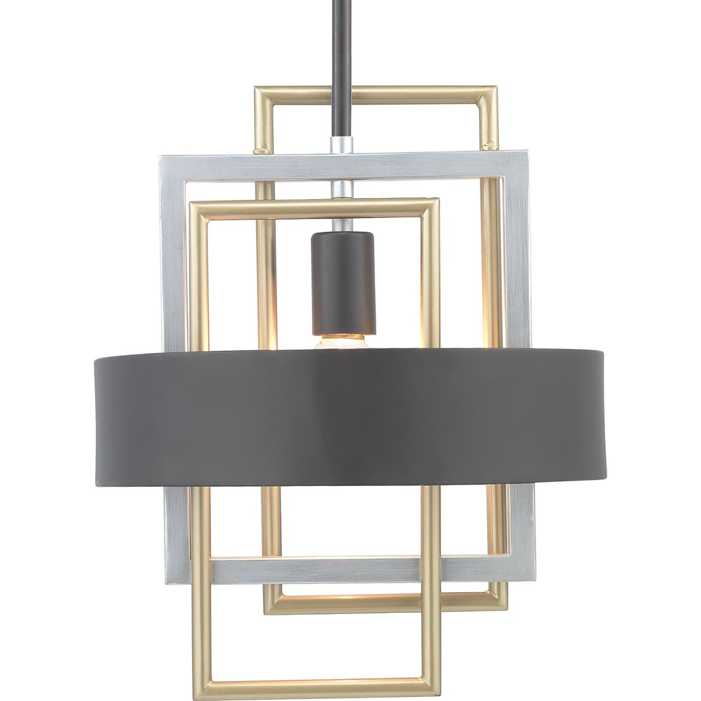 Product image for Progress P500173-031 Adagio Collection One-Light Mini-Pendant