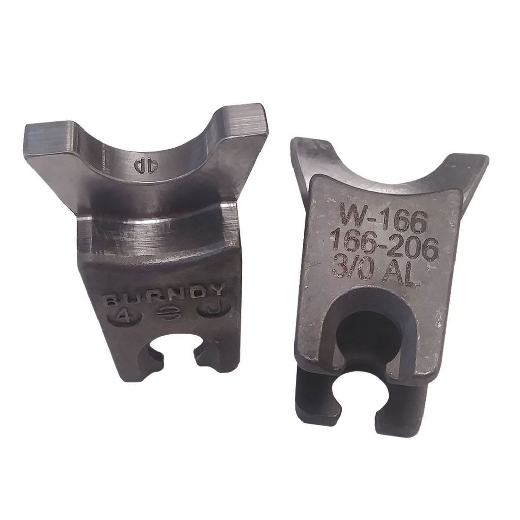 Product image for Burndy W166 W Die, Index 166, 206, 459