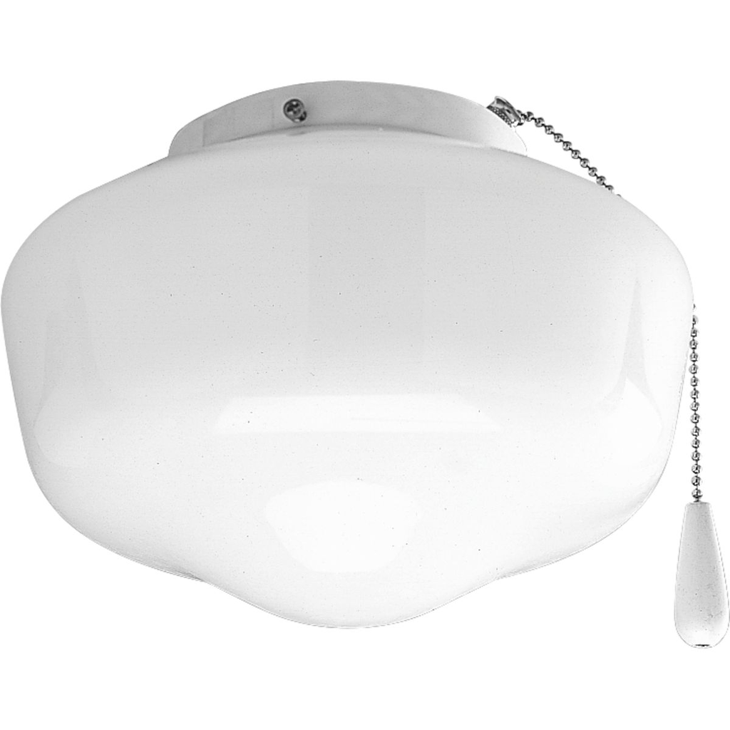 Product image for Progress P2601-30WB AirPro Collection One-Light Ceiling Fan Light
