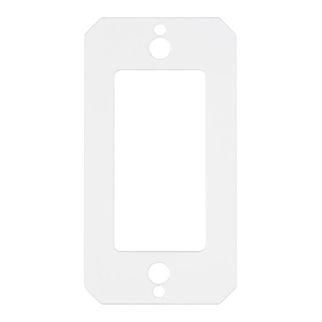 Product image for Hubbell S1R10CSPD Recessed 10" Series, Sub Plate, Center, Single Gang, Style Line?/ Decorator Opening