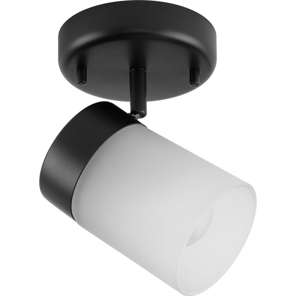 Product image for Progress P900011-031 Ridgecrest Collection Black One-Head Multi-Directional Track