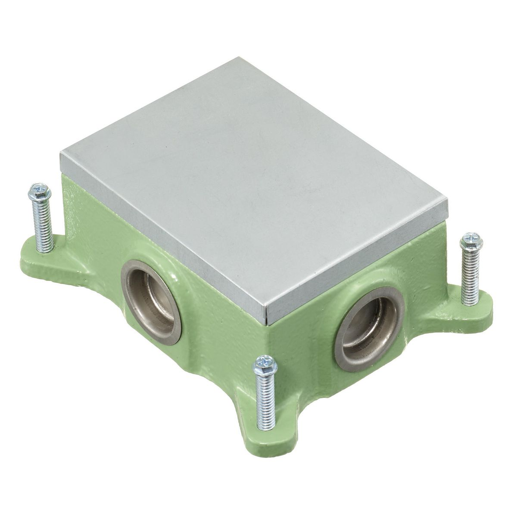 Product image for HWDK FB4114 RECT FLOORBOX, CAST IRO
