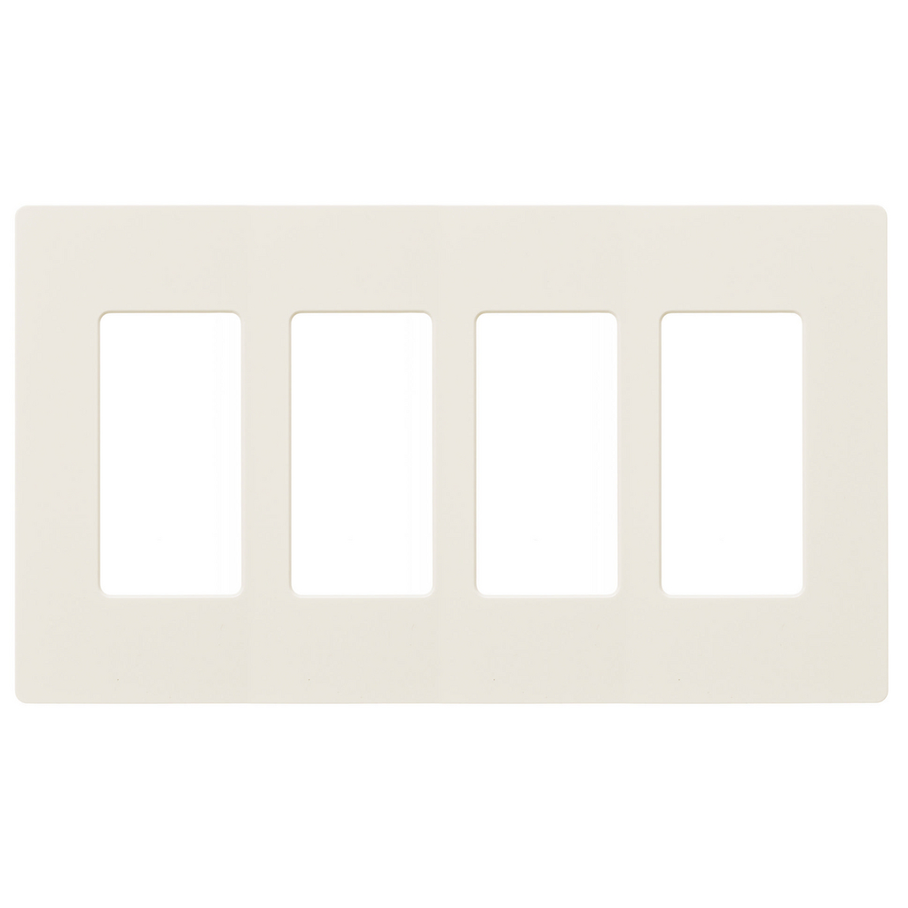 Product image for HWDK RCW4LA WALLPLATE, 4G DEC, SNAP