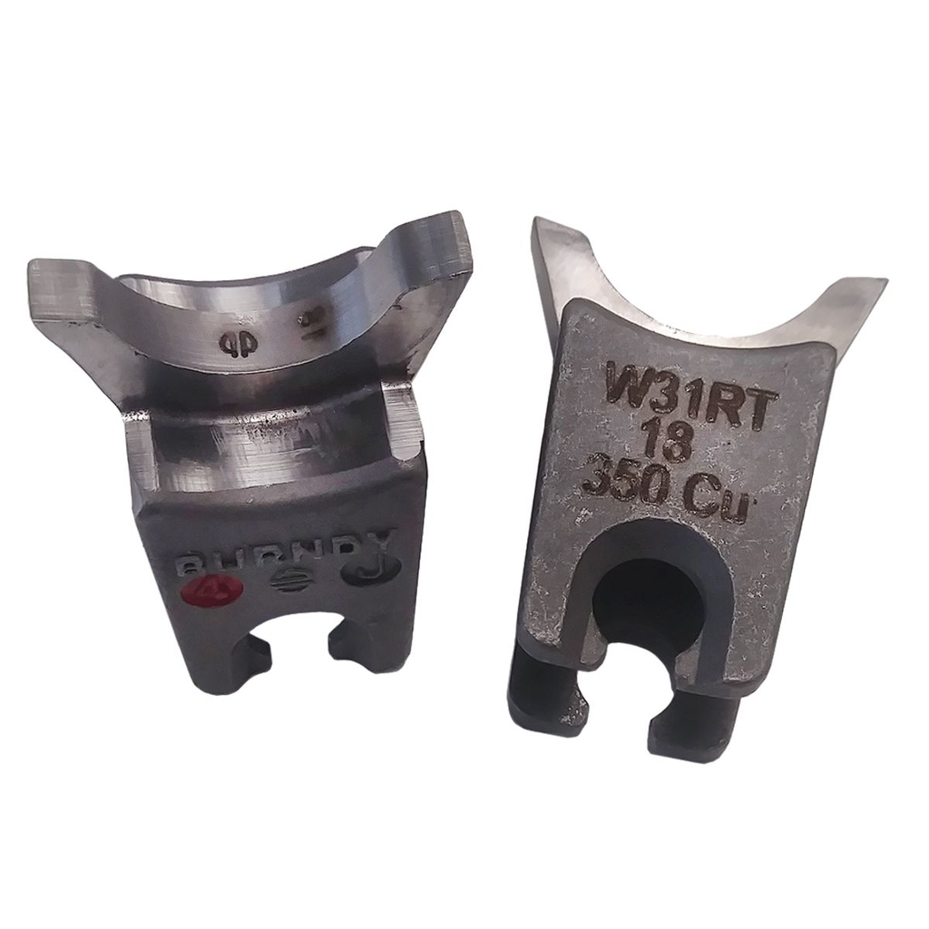 Product image for Burndy W31RT W Die, Red, Index 18