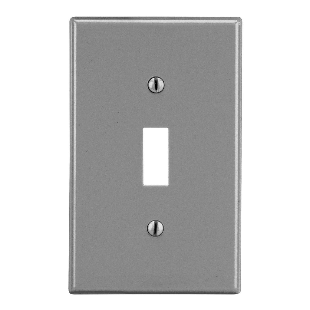 Product image for HWDK P1GY WALLPLATE, 1-G, TOG, GY