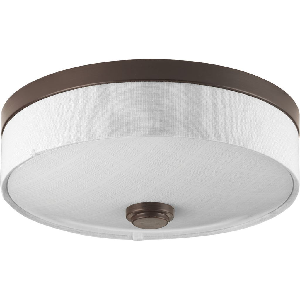 Product image for Progress P3610-2030K9 Weaver LED Collection One-Light 10" LED Flush Mount