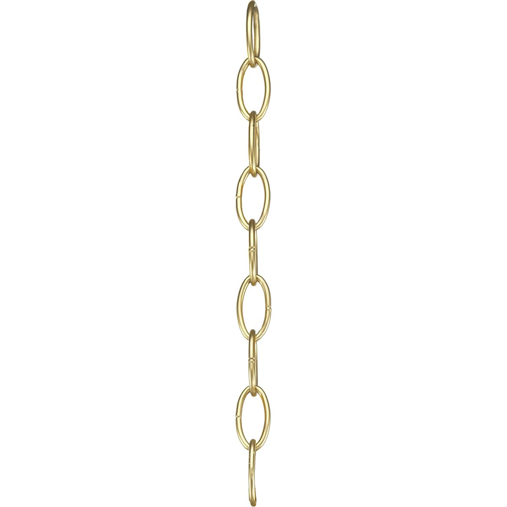 Product image for Progress P8757-78 Accessory Chain - 10' of 9 Gauge Chain in Vintage Gold