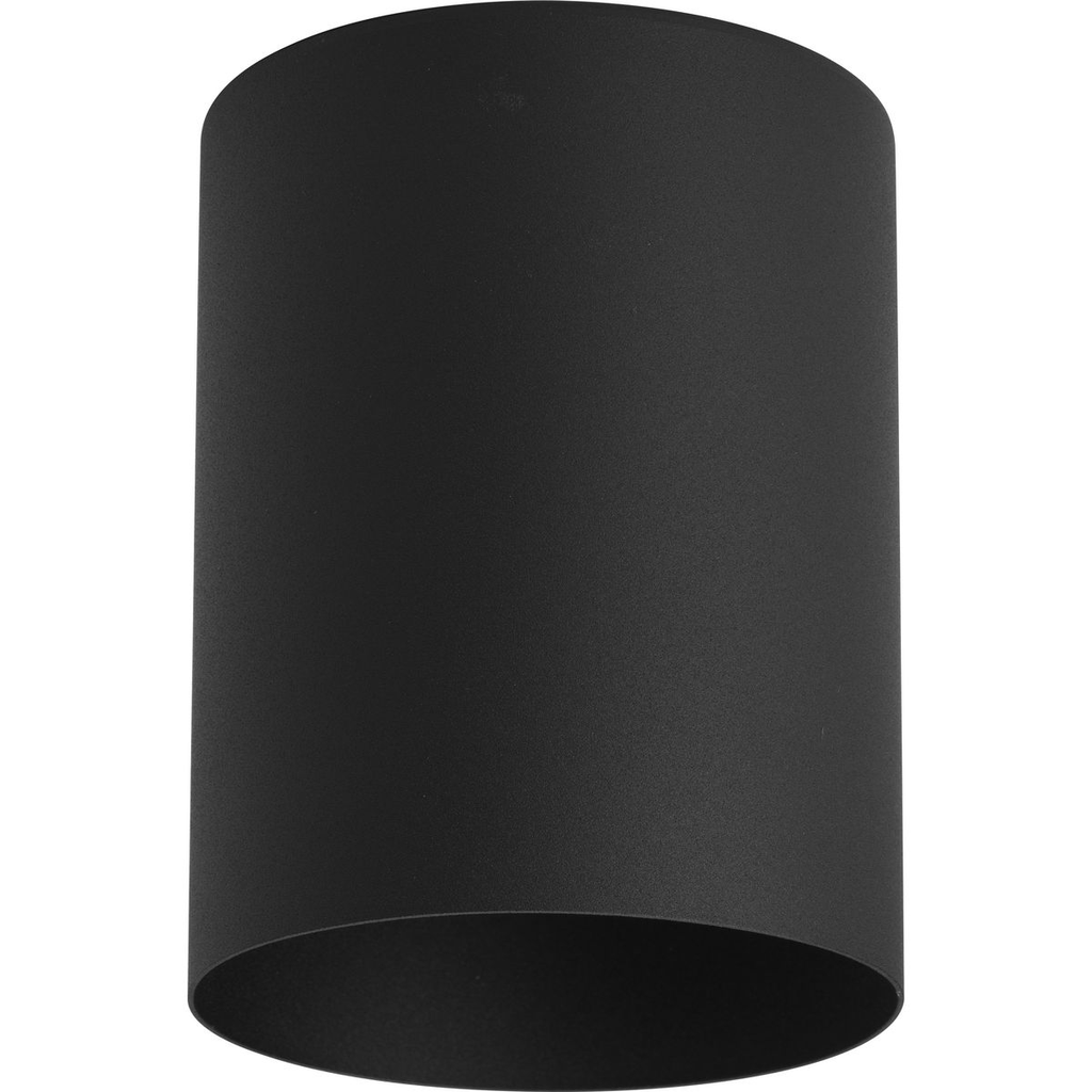 Product image for Progress P5774-31 Cylinder 5" One-Light Black Up/Down Modern Outdoor Wall Light