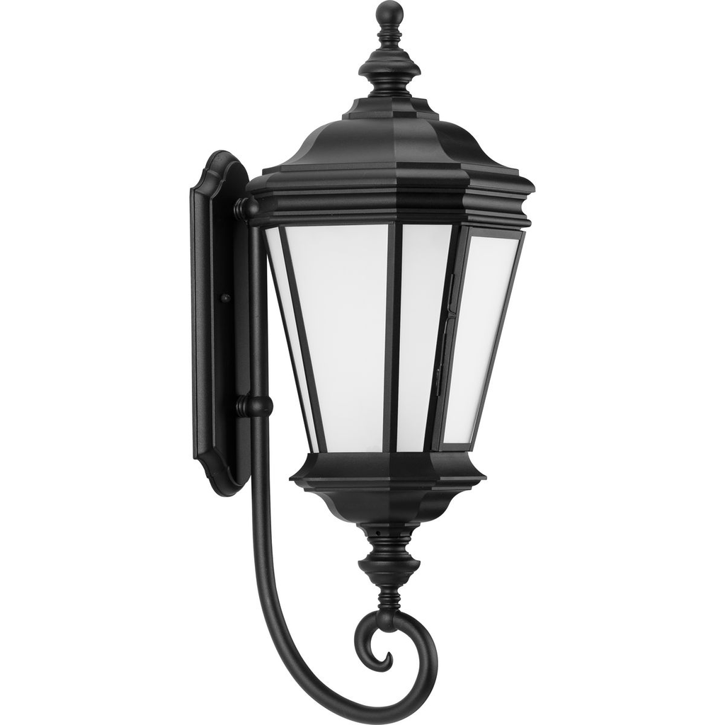 Product image for Progress P6632-31MD Crawford Collection Black One-Light Large Wall Lantern