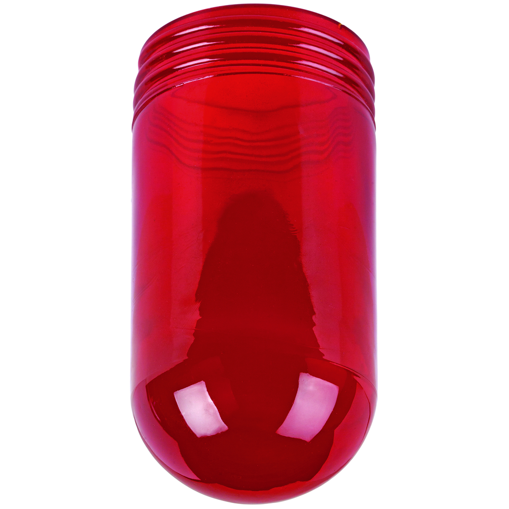 Product image for Killark VRG-200 VSL Glass Globe, Ruby - for Incandescent 300W Max