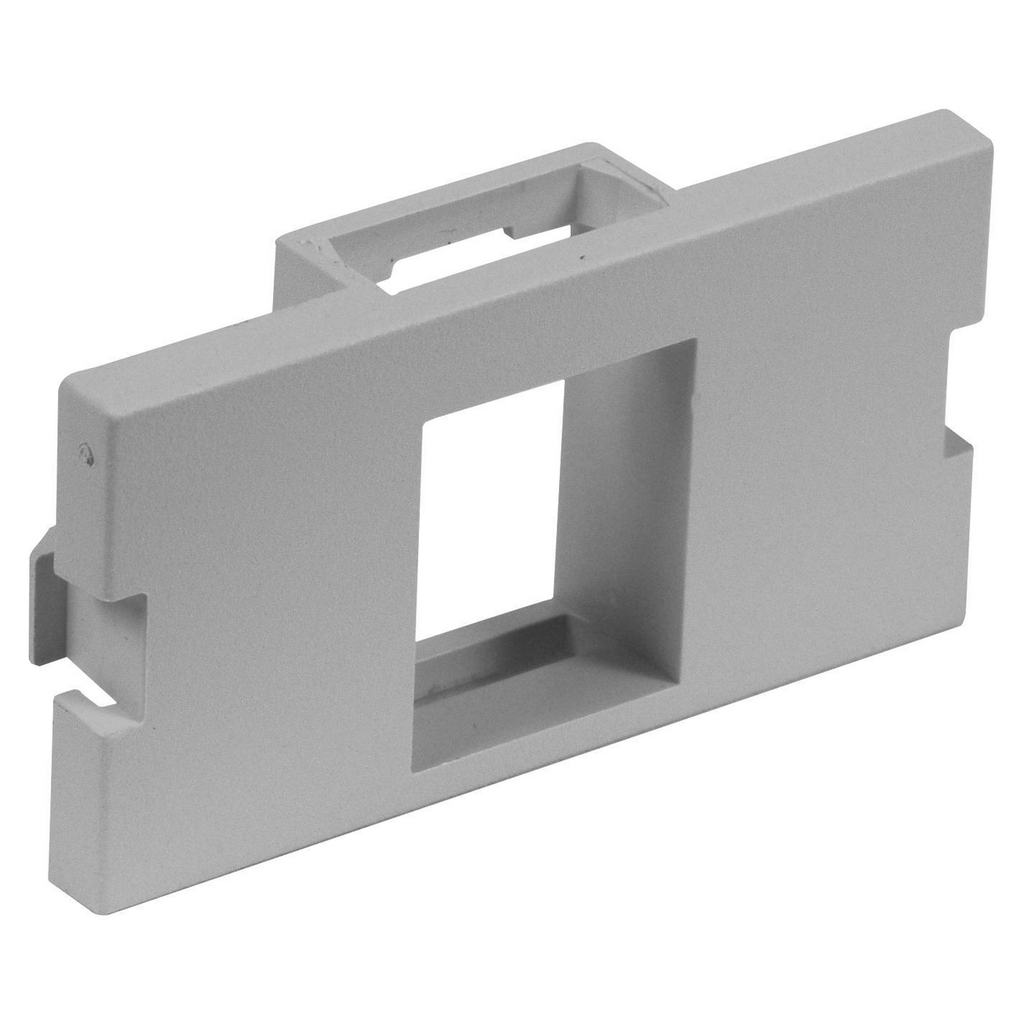 Product image for Hubbell IM1K1GY ISTATION MODULE, 1PORT, UNLD, 1U, GY