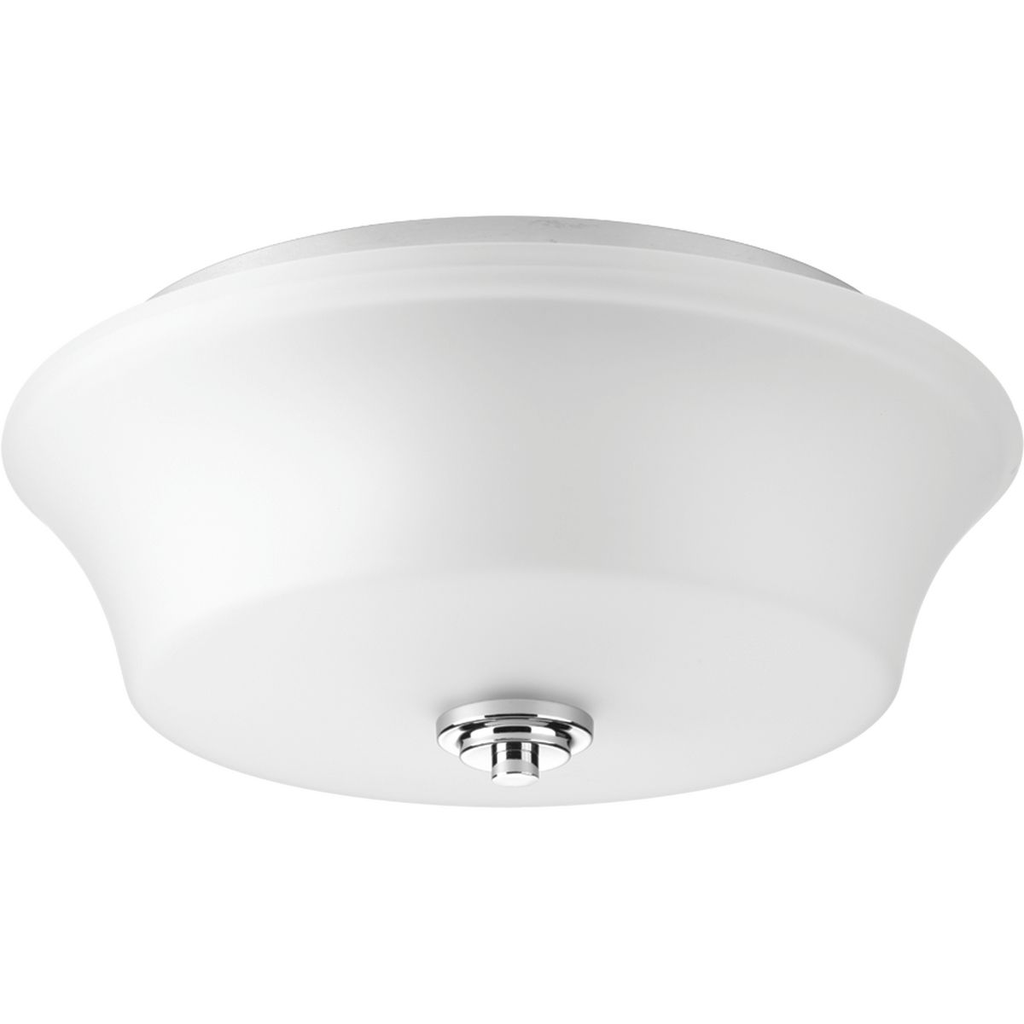 Product image for Progress P3633-15 Cascadia Collection Two-Light 14" Flush Mount