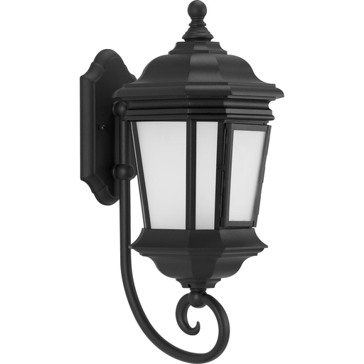 Product image for Progress P6631-31MD Crawford Collection Black One-Light Medium Wall Lantern