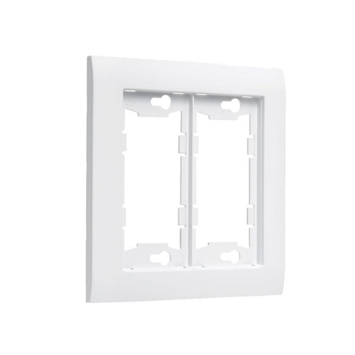 Product image for RACO A2000W ALLURE 2G WALL PLATE WH