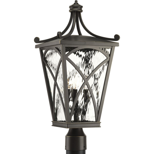 Product image for Progress P6442-108 Cadence Collection Three-Light Post Lantern