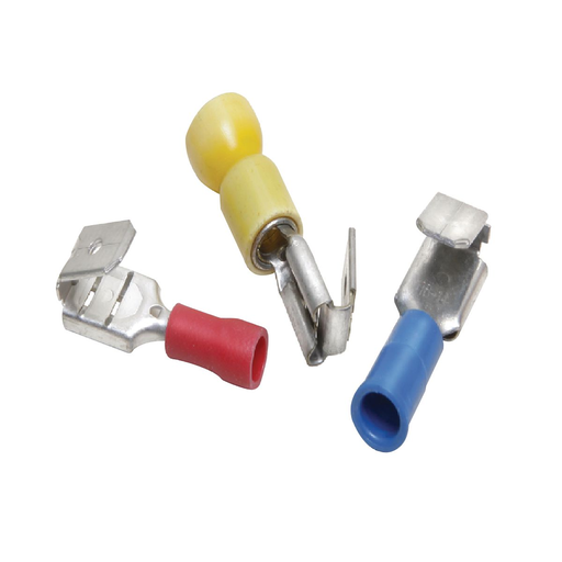 Product image for Burndy PGP1825X03D Vinyl Male/Female Combination Quick Disconnect For 22 - 18 AWG (25 x 03)