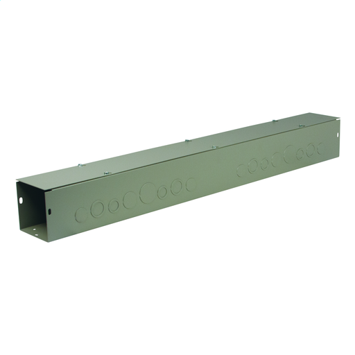 N1 Screw-Cover Wireway 2.5X2.5X12 Carbon Steel - Gray