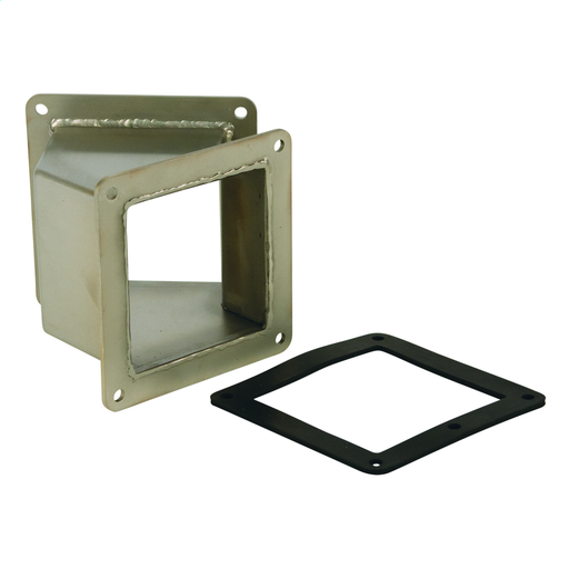 N4X 45 Degree Elbow (For Stainless Steel Feed-Through Wireway) 4X4 304 Stainless Steel